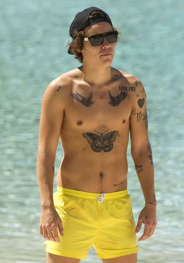 El significado de los tatuajes de Harry Styles 