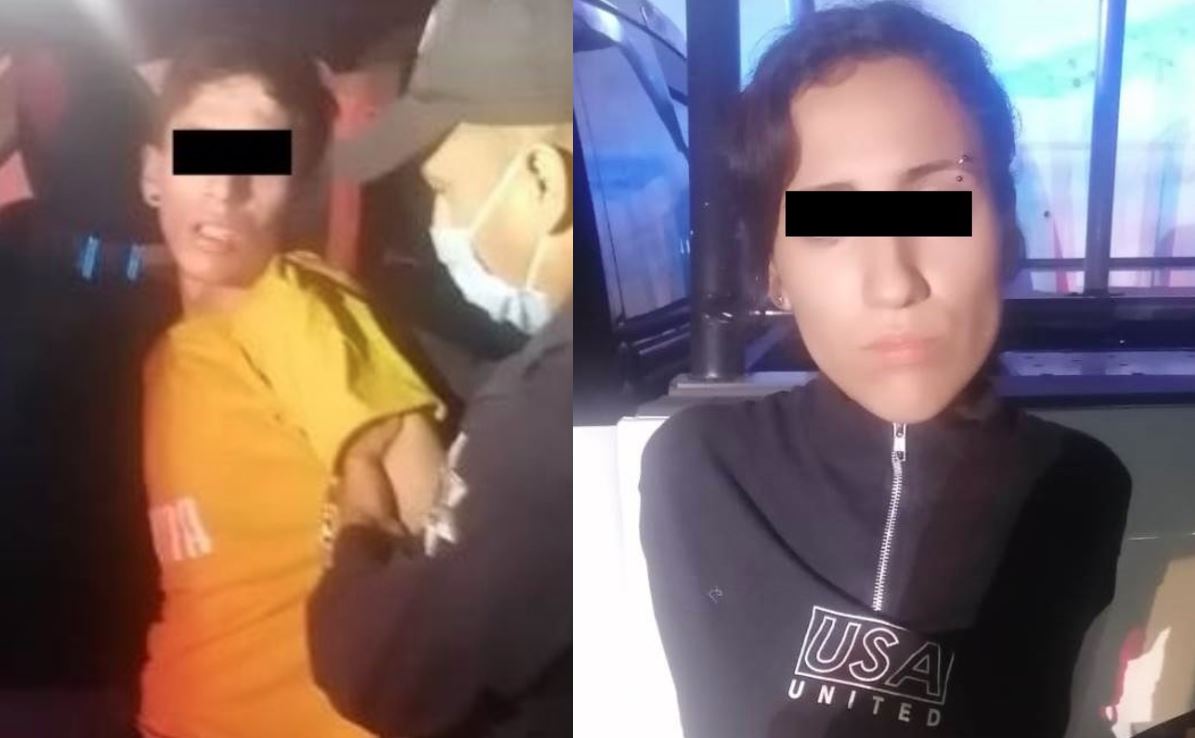 Capturan a un hombre y una mujer con un arma de fuego en Monterrey