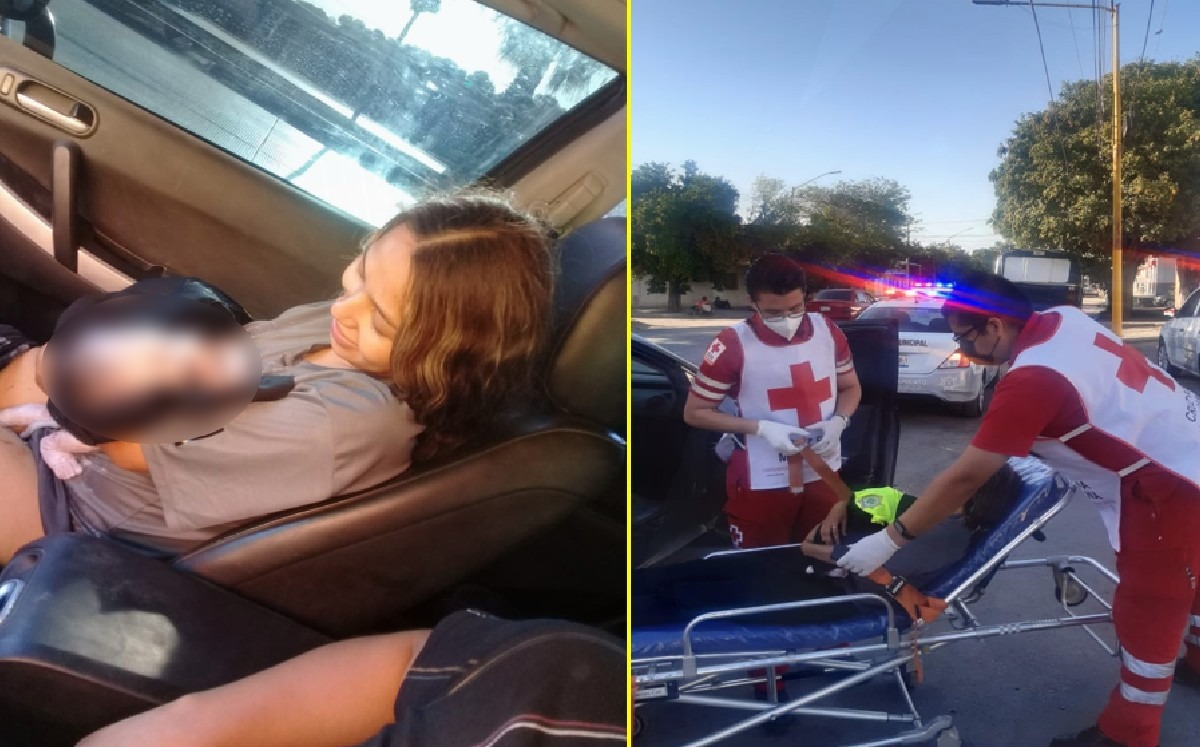 Agentes de Vialidad de Gómez Palacio ayudan a joven madre a dar a luz