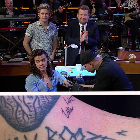 El significado de los tatuajes de Harry Styles 