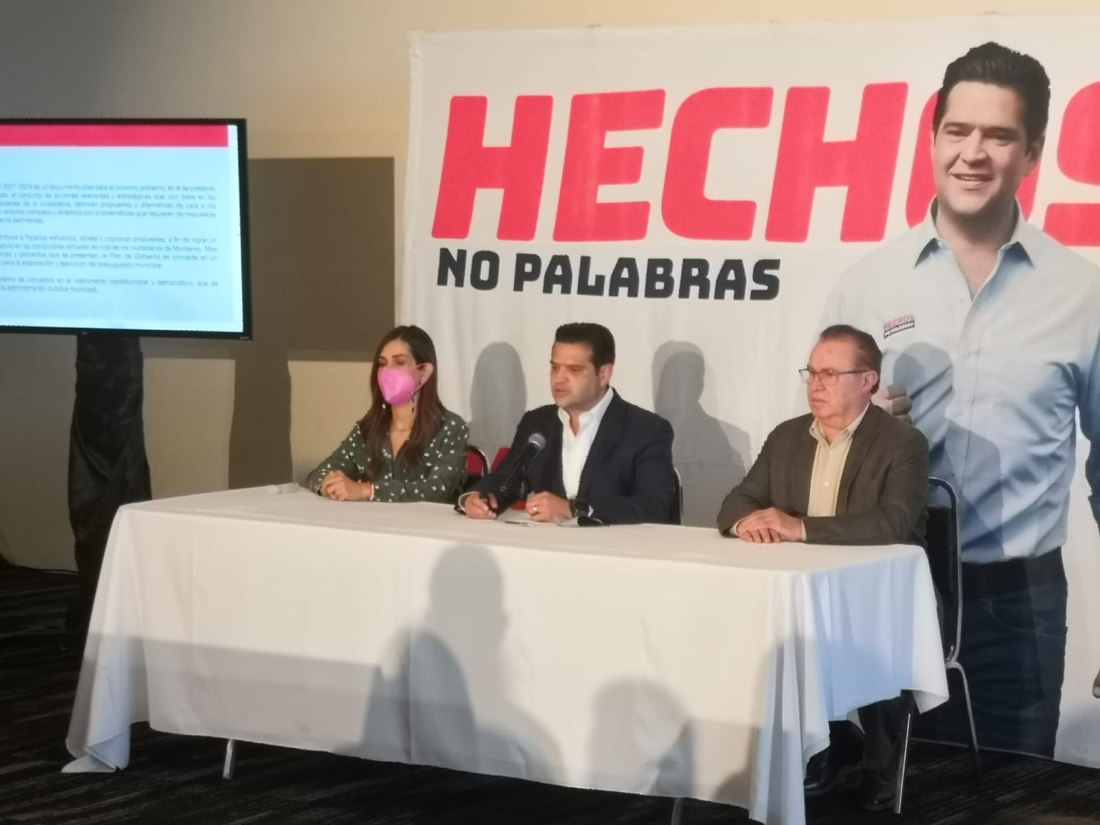 Francisco Cienfuegos presenta plan de Gobierno 2021-2024