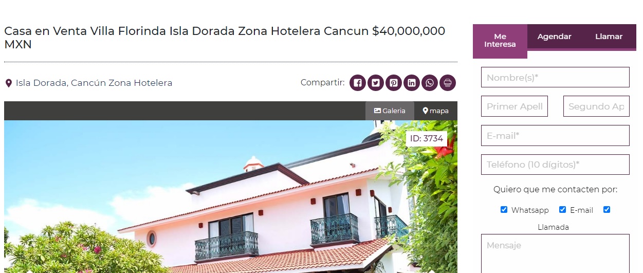 Venden 'Villa Florinda', último hogar de Chespirito, en 40 millones de pesos