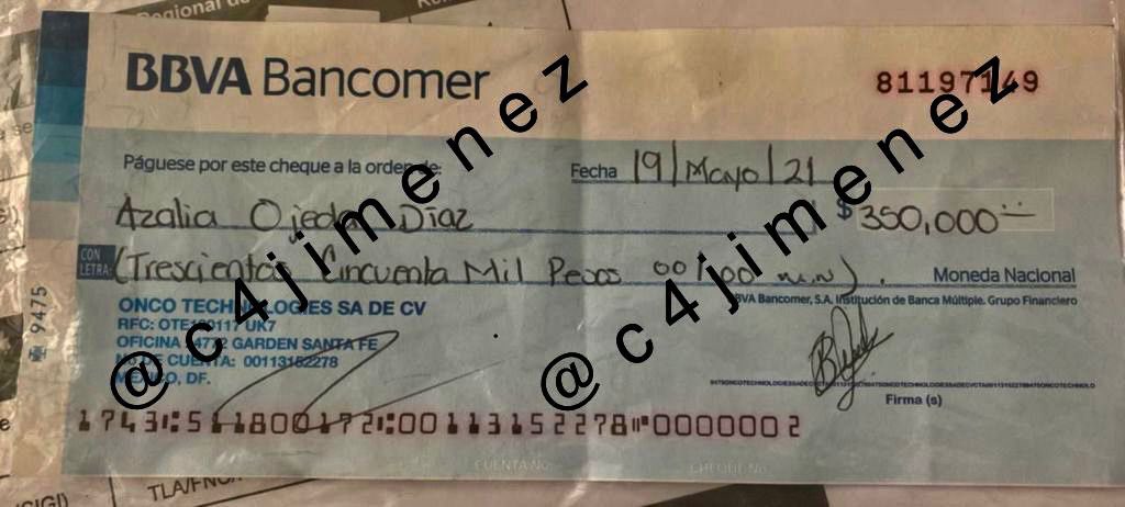 Arrestan a Azalia 'La Negra', ex Big Brother, al intentar cobrar cheque robado