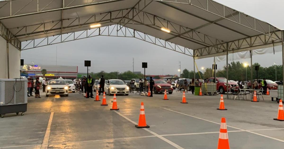 Extienden vacunación contra Covid-19 en el Drive-Thru de la Arena Monterrey
