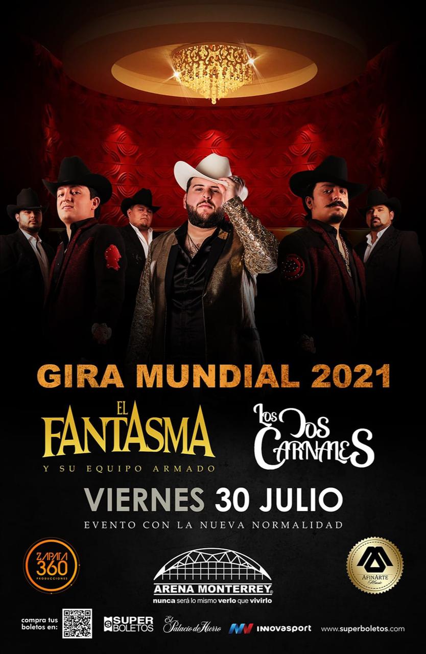 El Fantasma y Los Dos Carnales juntos en concierto en Monterrey