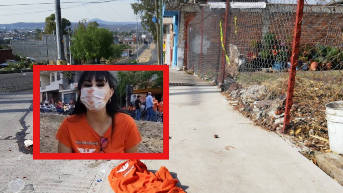 Así luce el lugar en dónde fue asesinada la candidata Alma Barragán