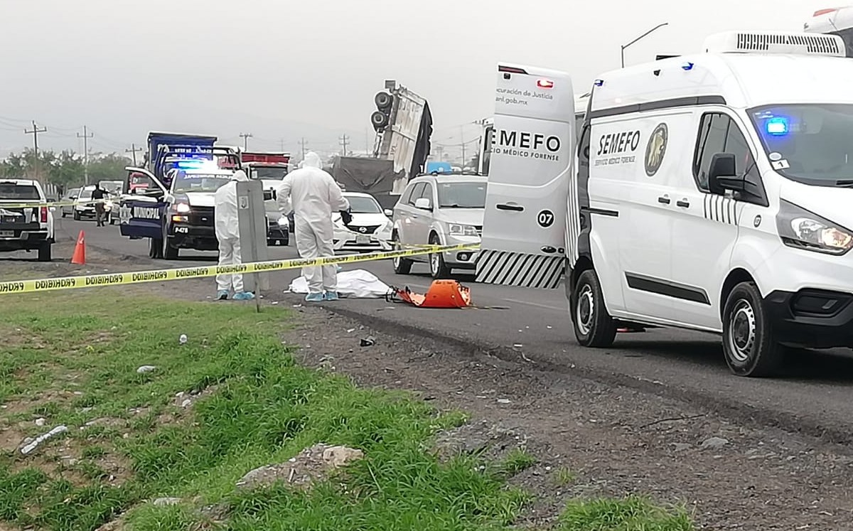 Muere hombre tras ser atropellado sobre el Libramiento Noroeste