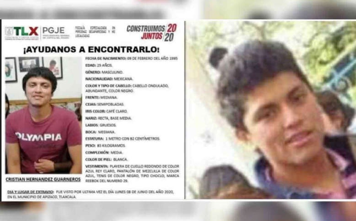 Localizan en Tamaulipas a desaparecido en Tlaxcala, el narco se lo llevó