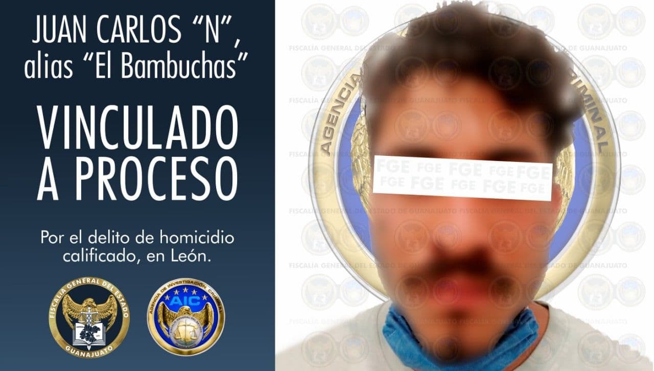 Vinculan al "Bambuchas" por homicidio calificado en León