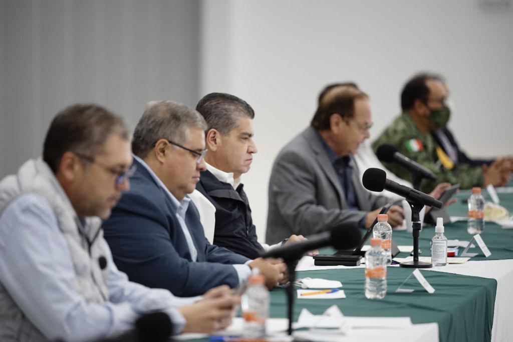 Miguel Ángel Riquelme Solís llevó a cabo una reunión más del Subcomité Técnico de Salud