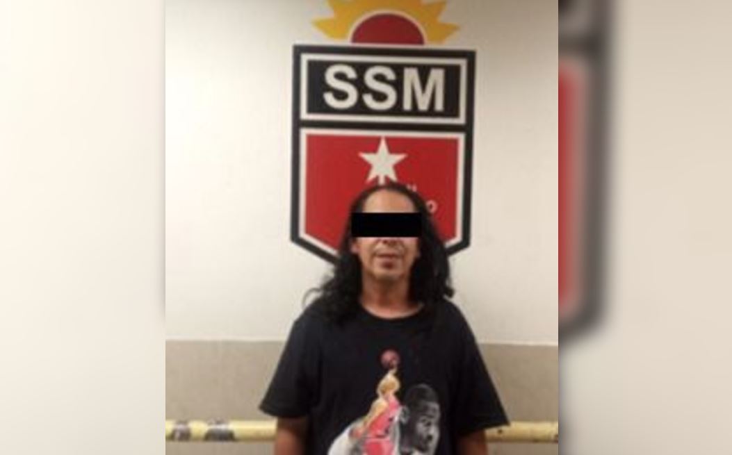 Detienen a hombre por golpear a su esposa e hija en San Pedro
