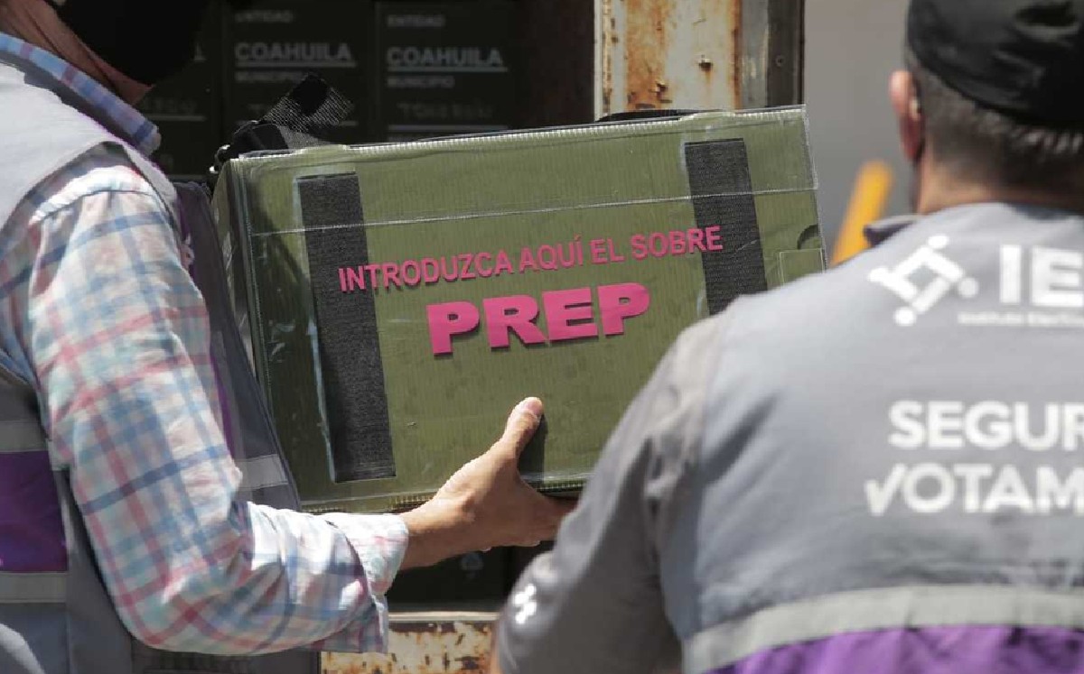 Sujeto intenta robarse paquete electoral en Saltillo