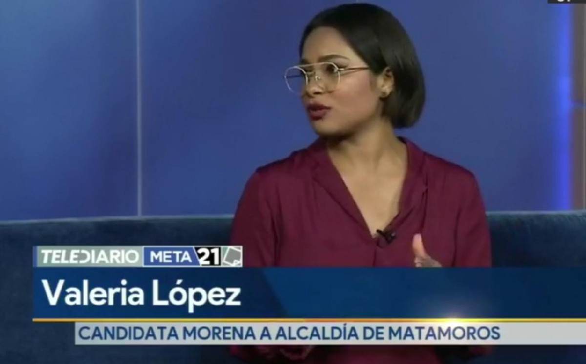 "Es tiempo de las mujeres para Matamoros": Valeria López Luévanos 