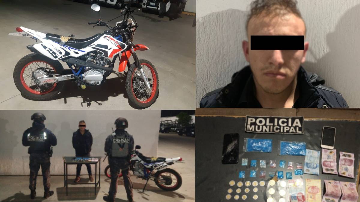 Capturan a hombre con dosis de cristal en Celaya