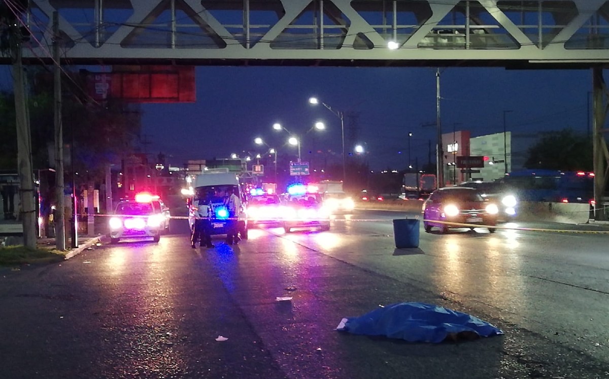 Muere hombre tras ser atropellado sobre la avenida Miguel Alemán