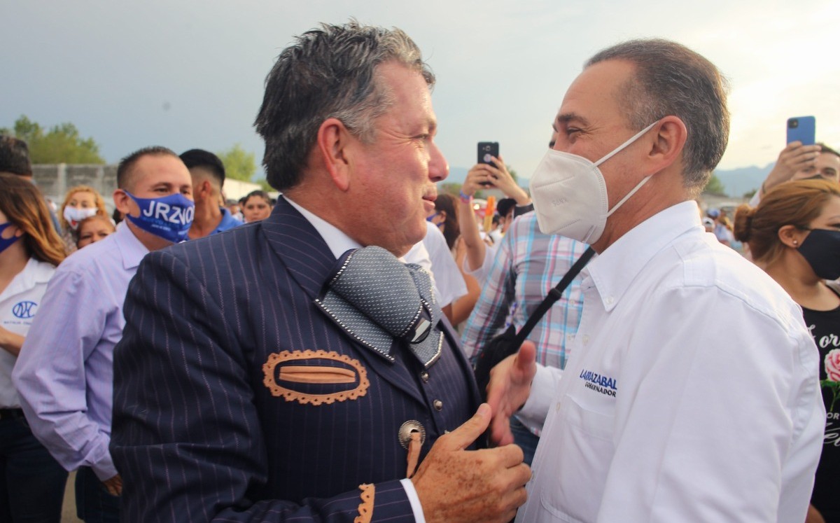 Noé Chávez y Fernando Larrazabal cierran campaña en Juárez