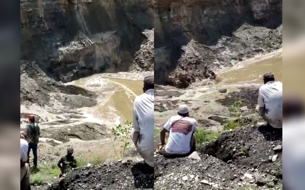 Difunden video de colapso de mina en Coahuila tras inundación