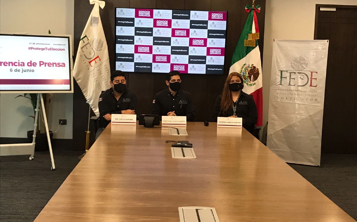 FEDE NL detiene a 6 personas por presunta compra de votos