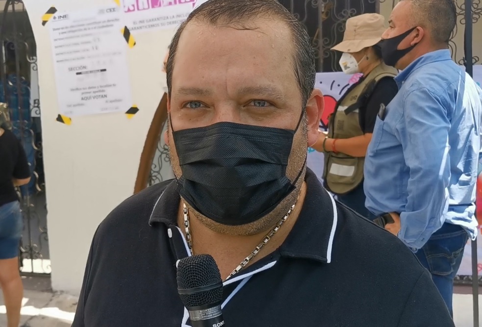 "Lo que necesita el estado es la unión": Beto Zapata tras acudir a votar en San Nicolás