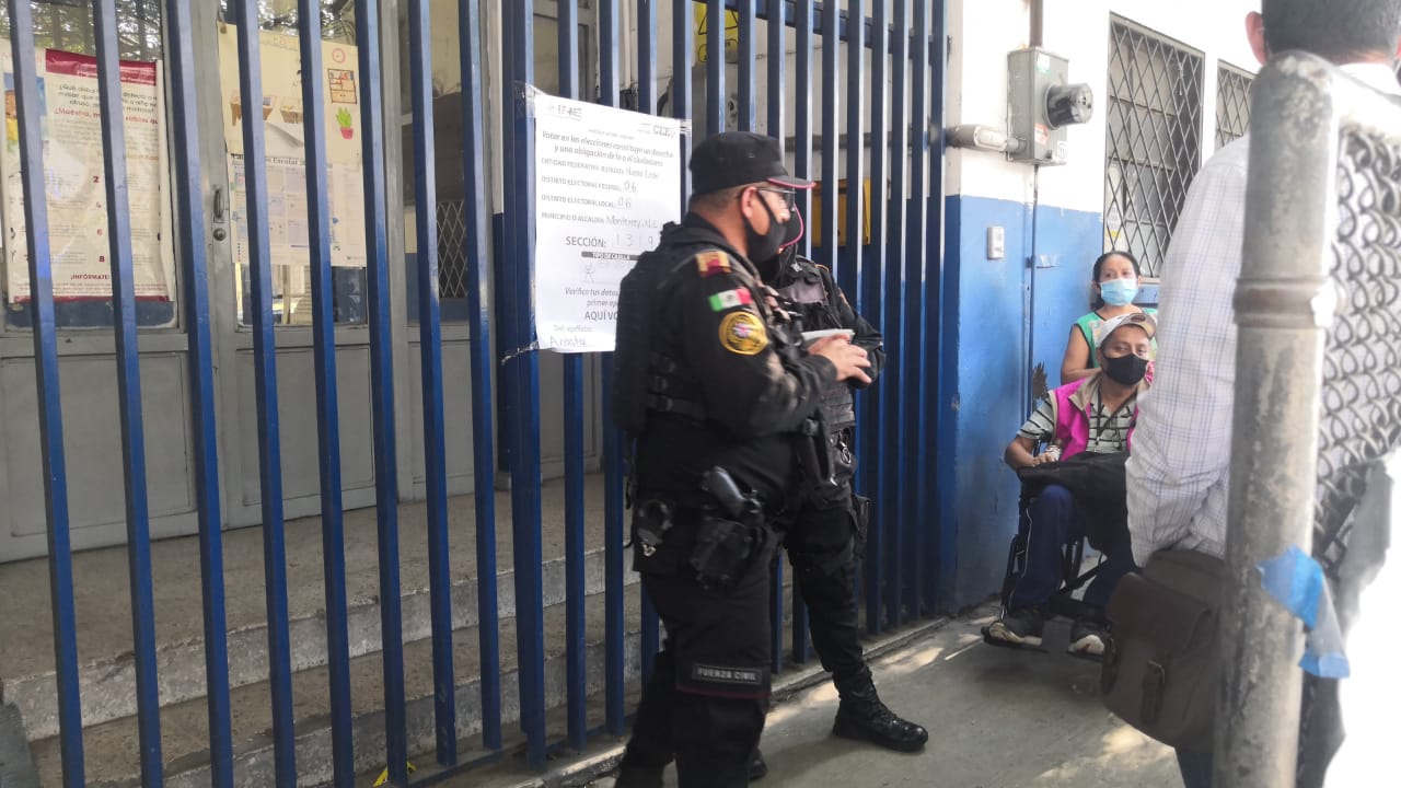 Cierran casilla por irrupción de hombres armados en la colonia Nuevo Repueblo