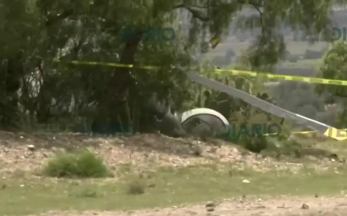 Cae helicóptero de la Fuerza Aérea Mexicana en el Estado de México