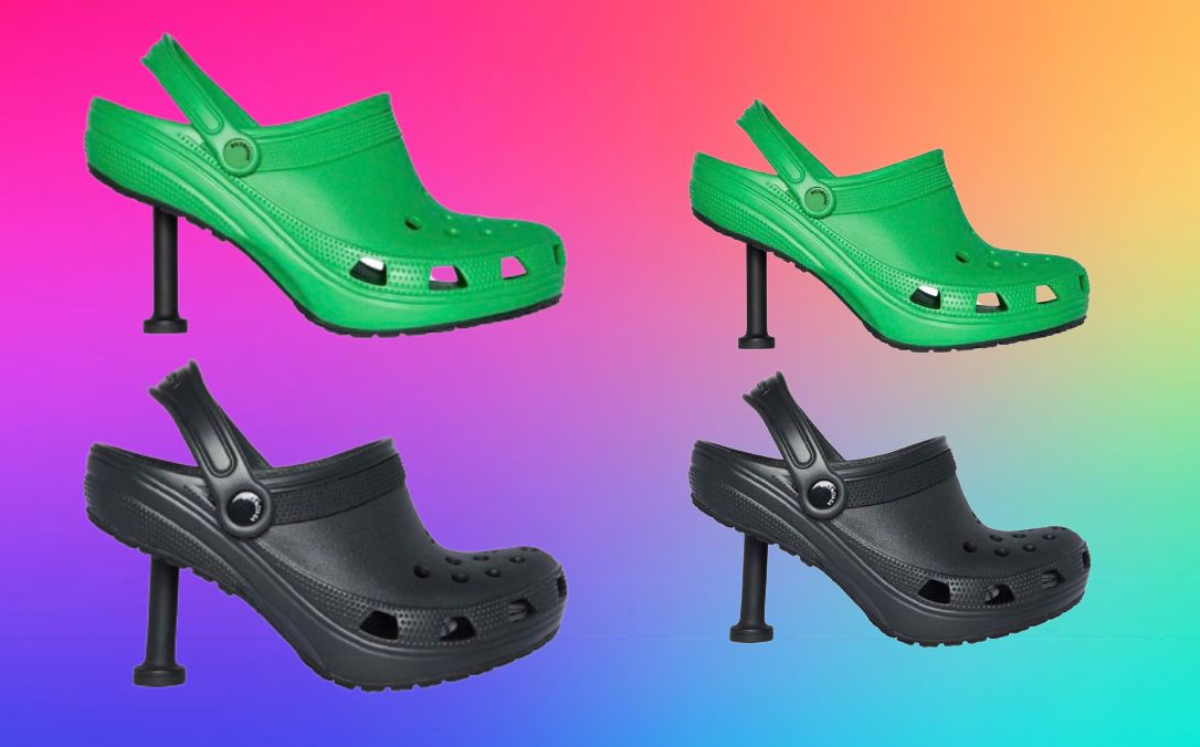 Balenciaga crea las Crocs con tacón, la tendencia que enloquece las redes sociales