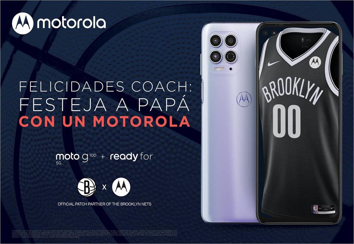 Motorola, patrocinador de Brooklyn Nets, traerá sorpresas a los papás de México