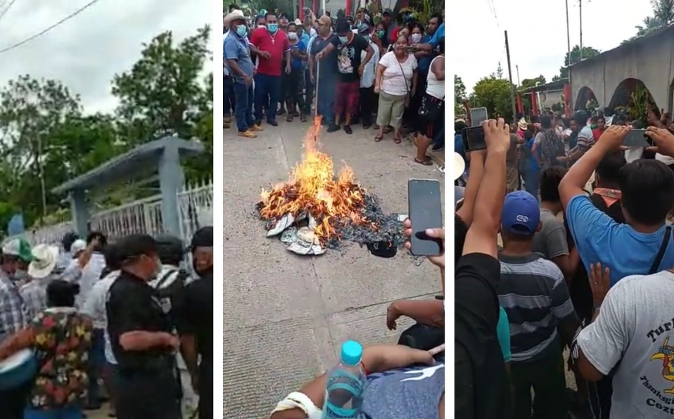 Queman boletas, golpean consejeros y enfrentan policías tras irrumpir en Consejo Electoral de Oaxaca