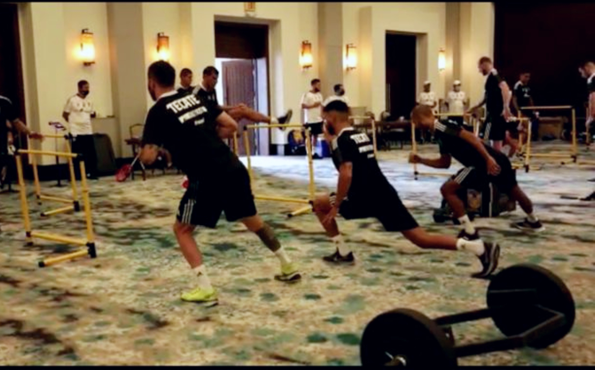 Tigres inicia día con gimnasio