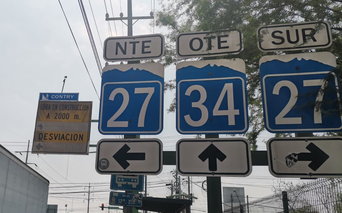 En Nuevo León, nomenclaturas urbanas se encuentran en mal estado