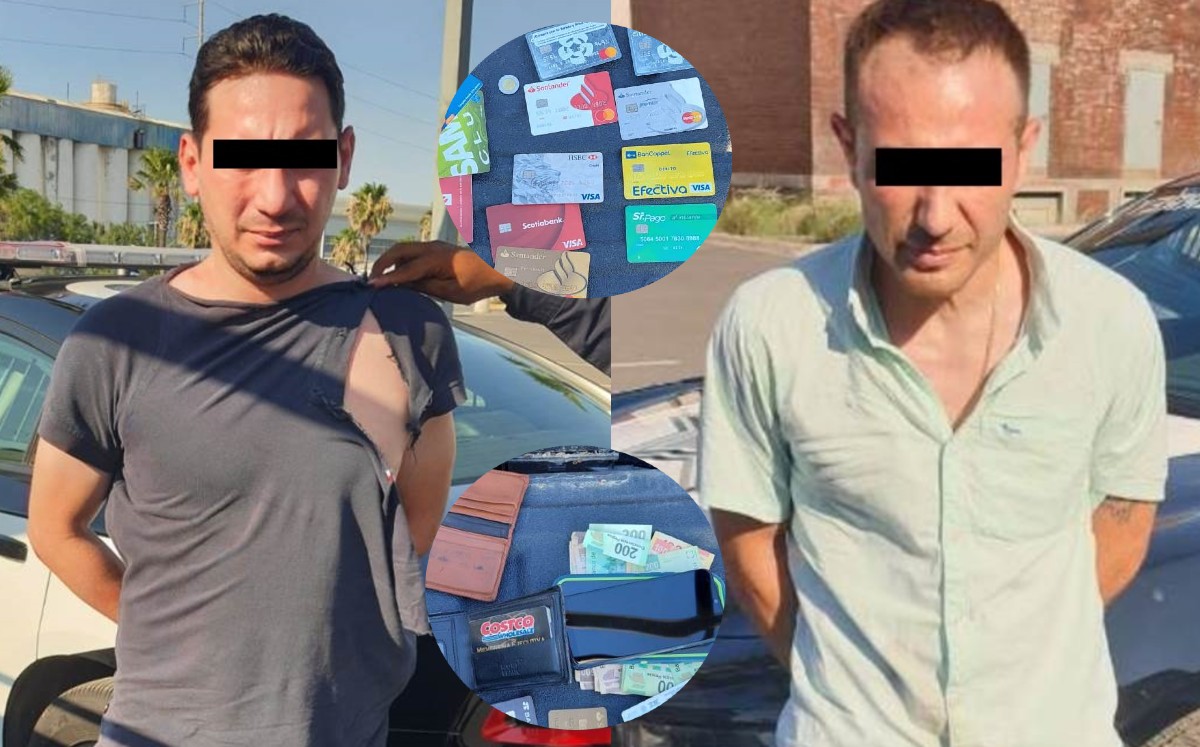 Detienen a dos venezolanos por robar tarjetas bancarias en Monterrey