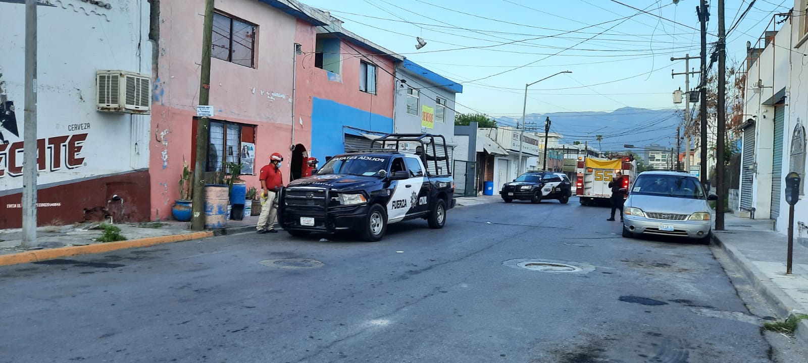 Detienen a hombre por lesionar a su hermano con tanque de gas en el Centro de Monterrey