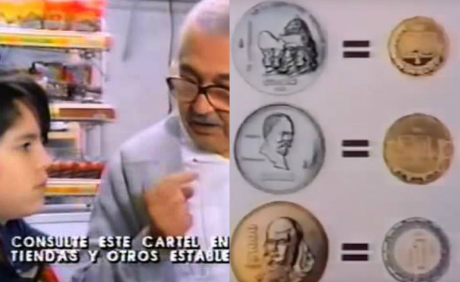 Raro comercial sobre llegada de nuevos pesos en 1992 a México se hace viral
