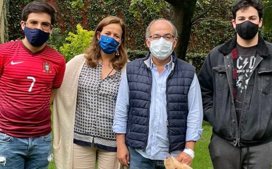 Felipe Calderón se recupera tras tener Covid-19