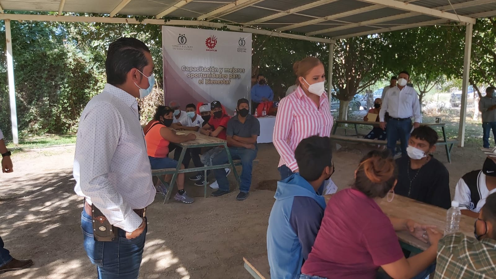 Arrancan Programa de Capacitación para hijos de recolectores del Relleno Sanitario en Gómez Palacio
