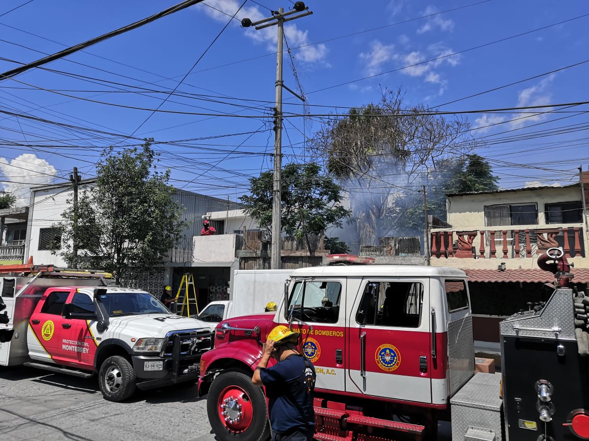 Alarma a vecinos incendio en vivienda abandonada de la colonia Niño Artillero
