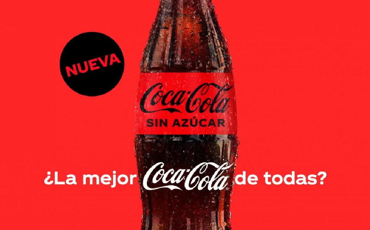 ¿Es la mejor de todas? Lanzan Coca-Cola Sin Azúcar con nueva receta 