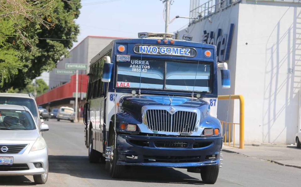Amplían horarios de rutas de transporte público en Gómez Palacio