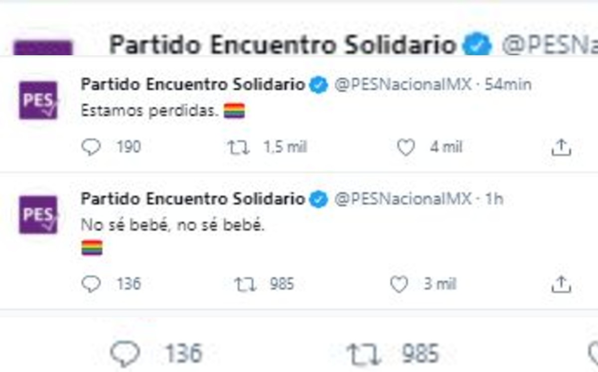 "Amor es Amor": Hackean cuenta oficial del PES en Twitter