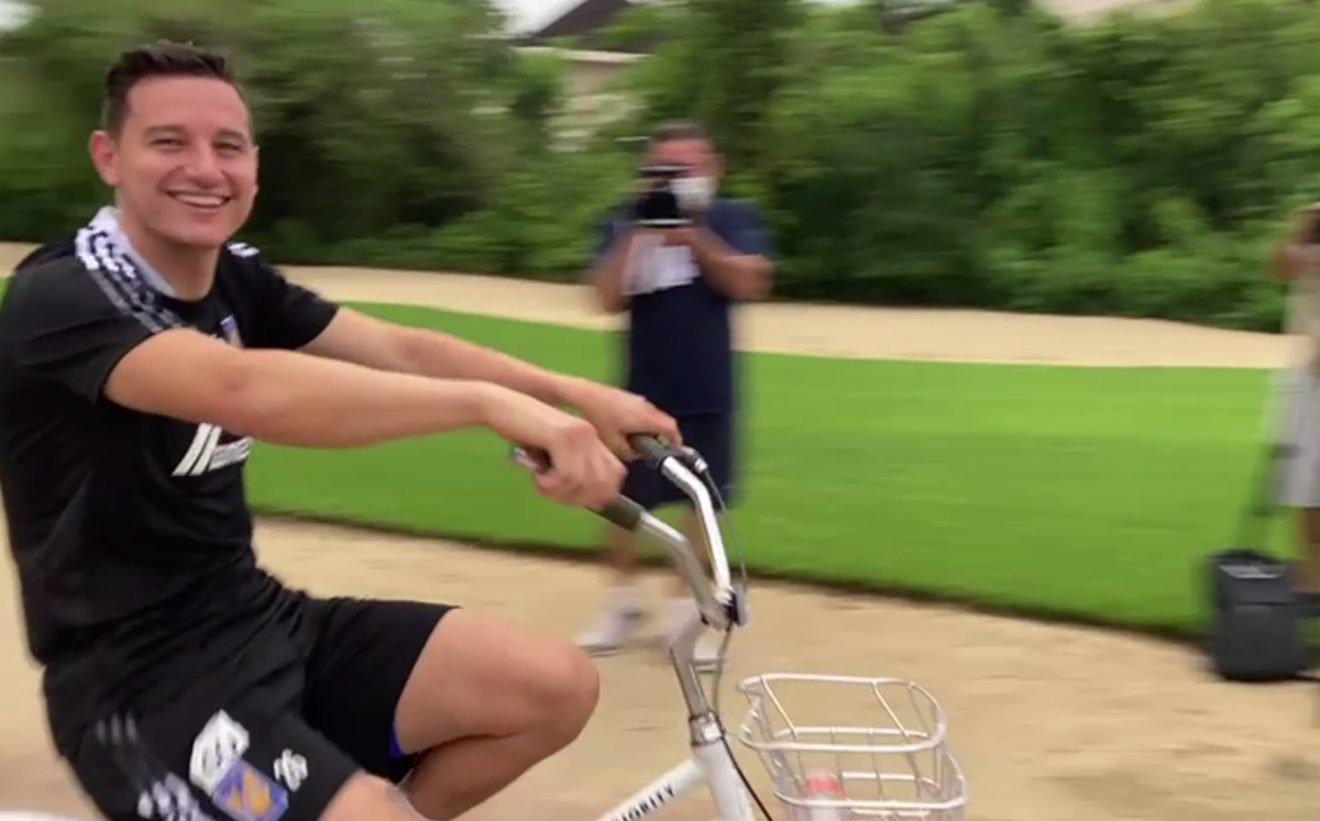Florian Thauvin muestra buenas señales tras torcedura de tobillo
