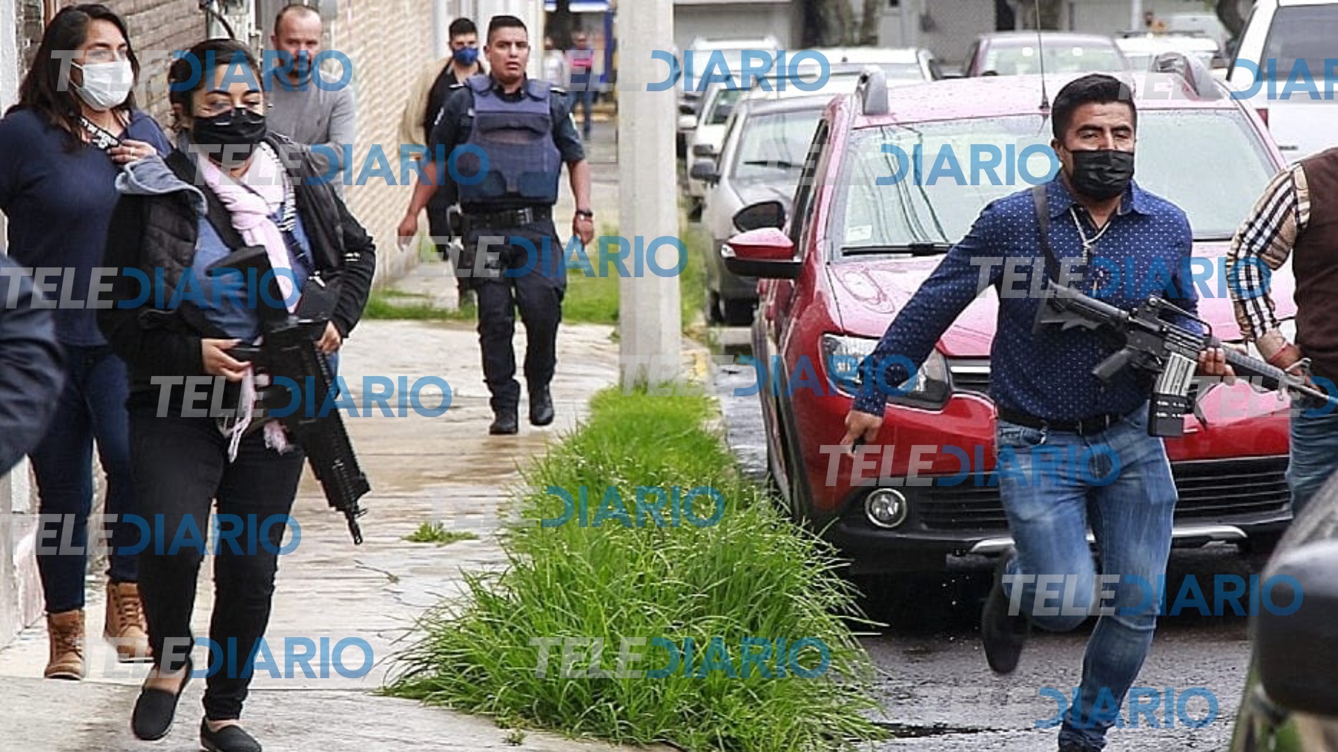 Operativo de la Fiscalía alarma a vecinos de Huexotitla