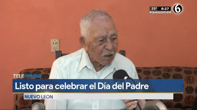 Telediario noticia Don Toñito sacó adelante a sus 15 hijos trabajando como albañil y ganando 15 pesos 