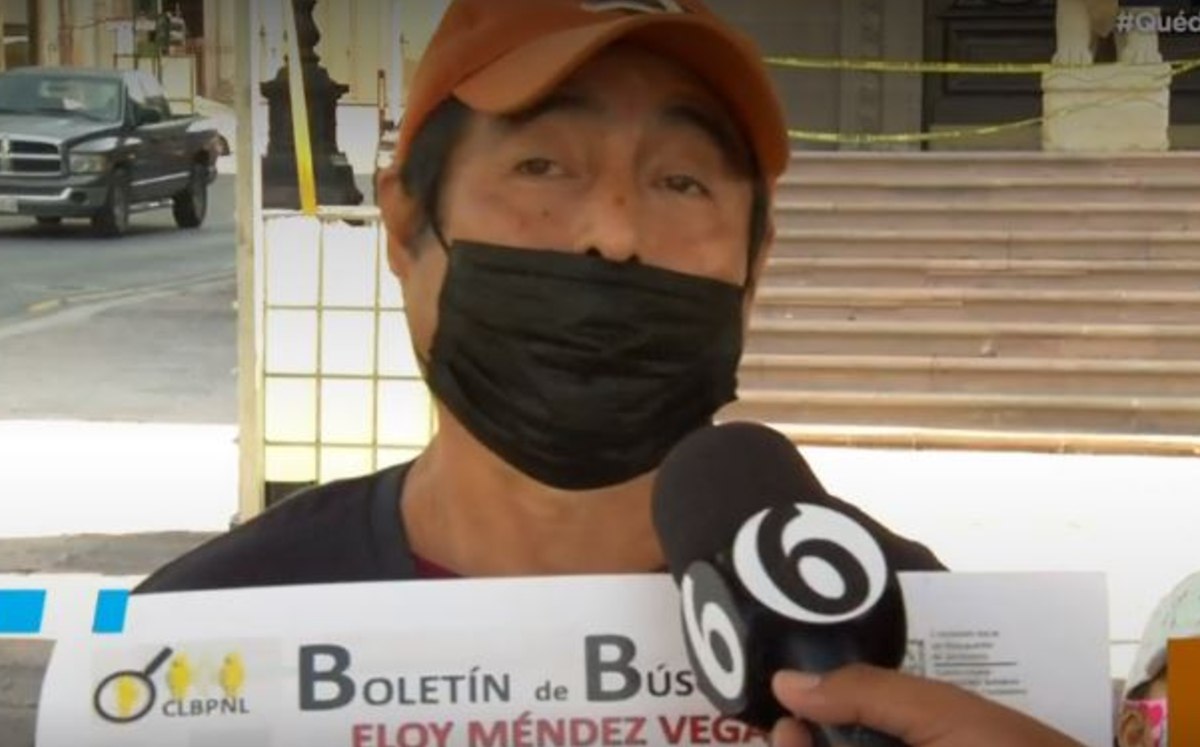 En el Día del Padre, el señor Eloy Méndez solo quiere encontrar a su hijo