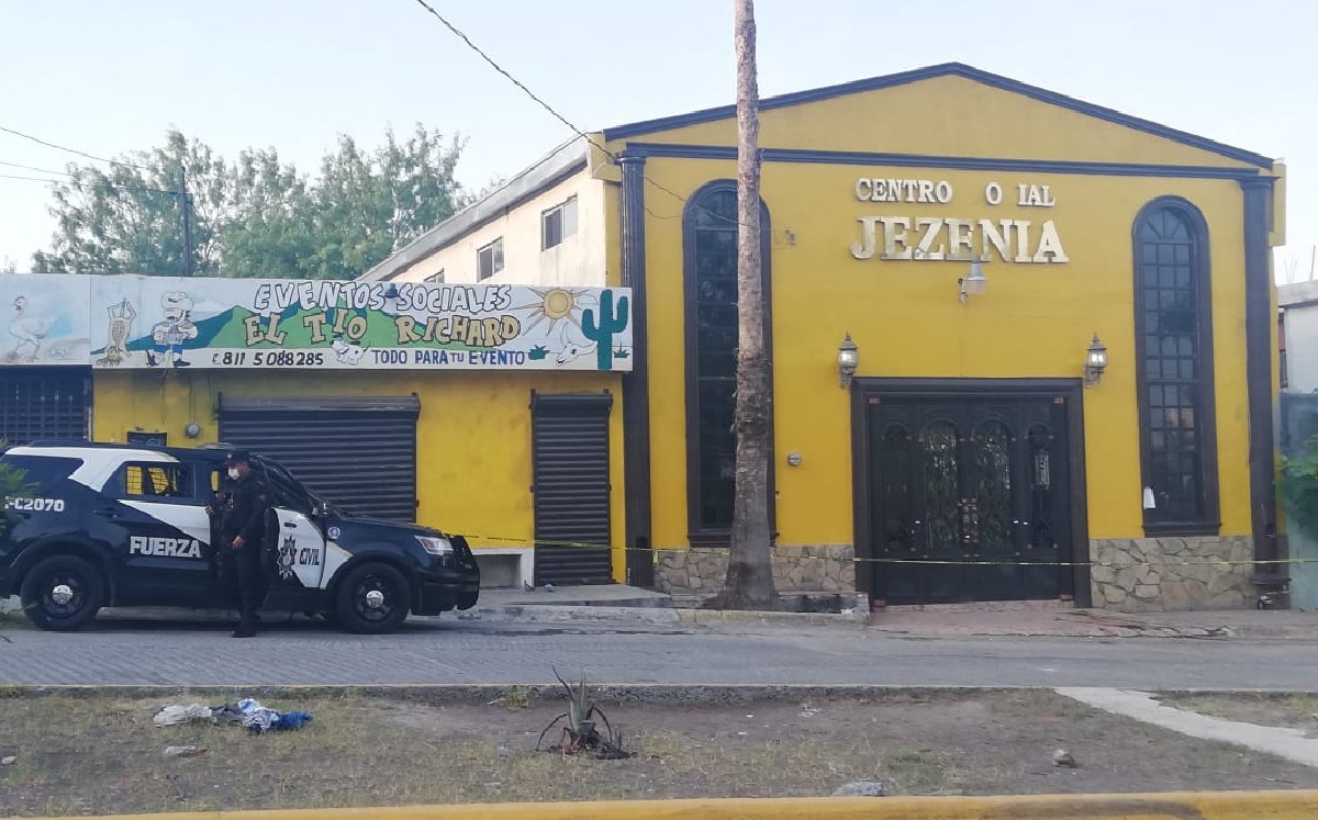 Catean salón de eventos tras ataque que dejó 2 muertos en la colonia Croc