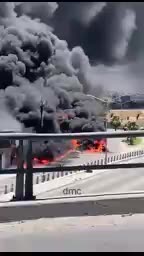 Explota pipa con combustible en Baja California; reportan daños en negocios y vehículos