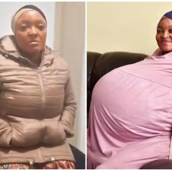 Mujer miente con su embarazo de diez bebés para ganar Record Guinness
