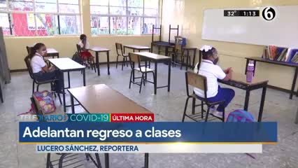Telediario noticia Coahuila. Modifican calendario de ciclo escolar 2021-2022
