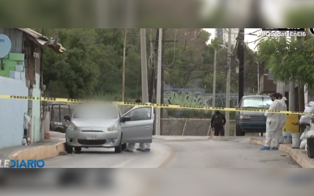 Ejecutan a un hombre a bordo de su auto al sur de Monterrey