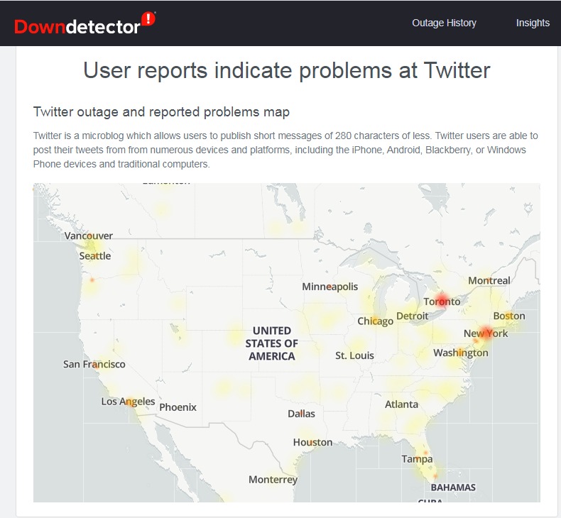 "Algo salió mal": Usuarios de Twitter reportan fallas en la red social