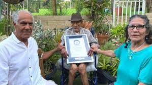 Emilio Flores, el hombre más longevo del mundo con 112 años